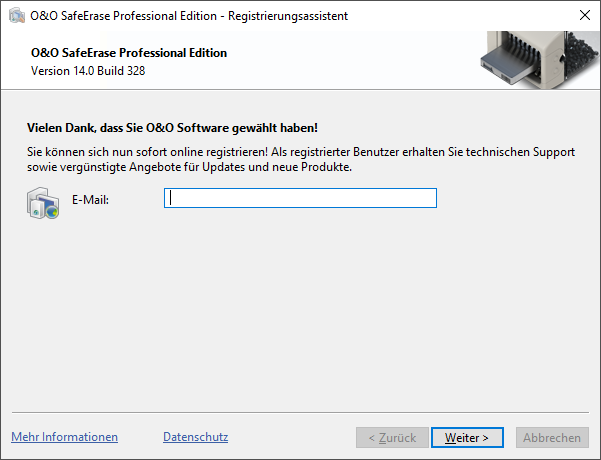 Online-Registrierung